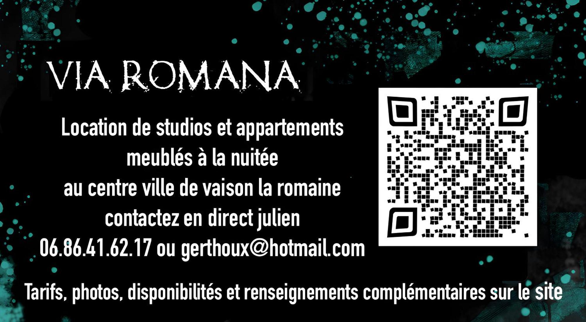 Studio Via Romana Vaison La Romaine Εξωτερικό φωτογραφία